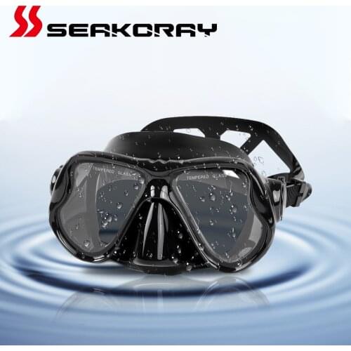 Diving mask Scubas Mask Diving Goggles Diving Equipment Diving goggles Anti-fog Swimming Snorkeling Compressive