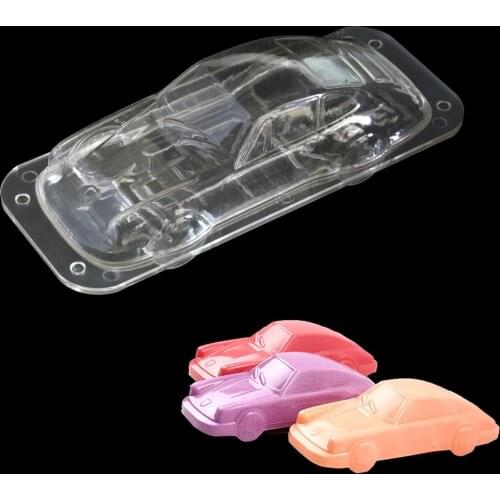 Car shaped polycarbonate chocolate Molds Candy confectionery cake chocolate mold cake pastry decorating tools