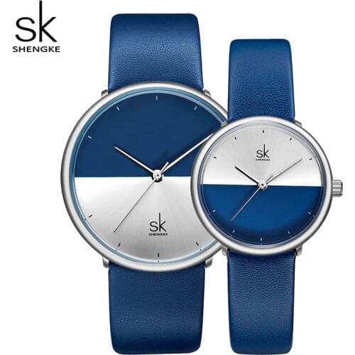 Top Luxury Royal Blue Watches Quartz Wristwatch Fashion Leather Strap Best Gifts For Lovers 2021 Couple NEW Watch montre reloj