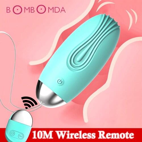 G Spot Vibrator Sex Toy for Woman Wireless Remote Control 10 Speed Vibrating Eggs Dildo Clitoris Stimulator Vaginal Massage Ball