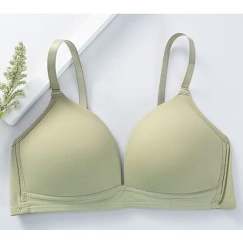 Women Seamless Everyday Bra Push Up Thin Cup Adjustable No Steel Ring Underwear Smooth Breathable Bralette New Underwear