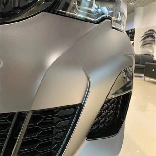 18M DIY Grey Color Change Vinyl Film Car Wraps Hood Roof Whole Body Stickers Decal With Air Bubble Car Styling Auto Accessories