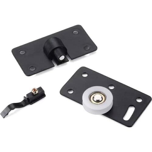 3pcs/set Sliding Door Wheels Rollers Pulleys Runners for Wardrobe Cabinet Smoothly Mute Nylon Wheels wardrobe door roller