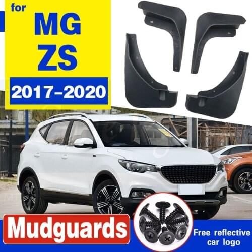 4 PCS Front Rear Car Mudflaps for MG ZS MGZS 2017 2018 2019 2020 Fender Mud Guard Flaps Splash Flap Mudguards Accessories