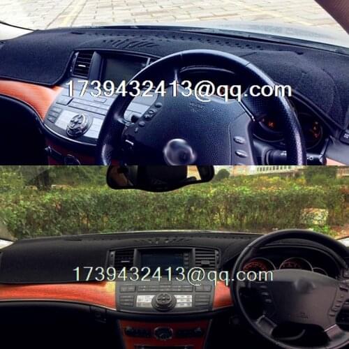 Dashmats Car-styling Accessories Dashboard Cover Carpet Dash Mat For Nissan Fuga 2004 2005 2006 2007 2008 2009 RHD