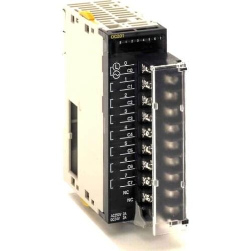 CJ1W-OA201 Digital output unit, 8 x triac outputs, 250 VAC, 0.6 A, screw terminal