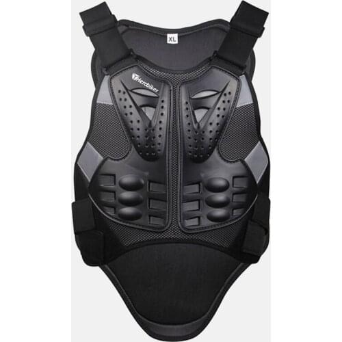 HEROBIKER Motorcycle Armor Vest Chest Back Body Armor Vest Motocross Protective Gears Vest Motorcycle Jacket Moto Waistcoat