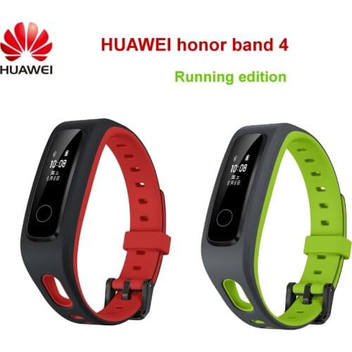 Original Huawei Honor Band 4 Running Version Smart Sport Wristband Shoes-Buckle Land Impact Sleep Snap Monitor Waterproof band