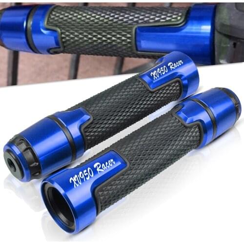 7/8" 22MM CNC Motorcycle handlebar grip handle bar Motorbike handlebar grips FOR Yamaha XV950 XV 950 Racer 2015 2016 2017 2018