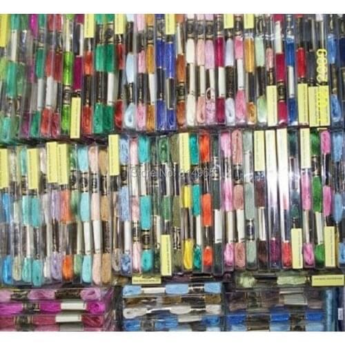 Choose Your Own Colors Or Mix Colors Total 1000 pieces Embroidery Floss Thread Yarn