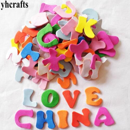 1bag(/LOT.A-Z letters foam stickers Alphabet stickers Kids toy Scrapbooking kit Early educational toys Teach your own OEM cheap