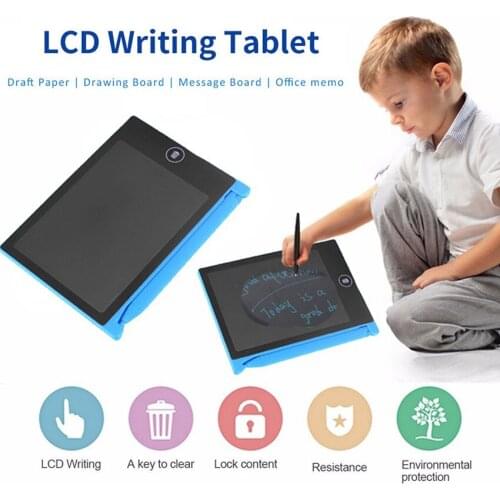 1PCS Electronic Drawing Board LCD Screen Writing Tablet Digital Graphic Drawing Tablets Electronic Handwriting Pad Board+Pen1PCS