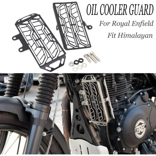 2021-2016 Motorcycle Radiator Cover Oil Cooler Guard Protective Cover For Royal Enfield Fit Himalayan 2020 2019 2018 2017