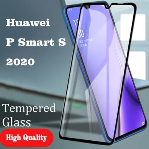 3D Full Glue Tempered Glass For Huawei P Smart S 2020 Full Cover Protective film Screen Protector For Huawei P Smart S 2020