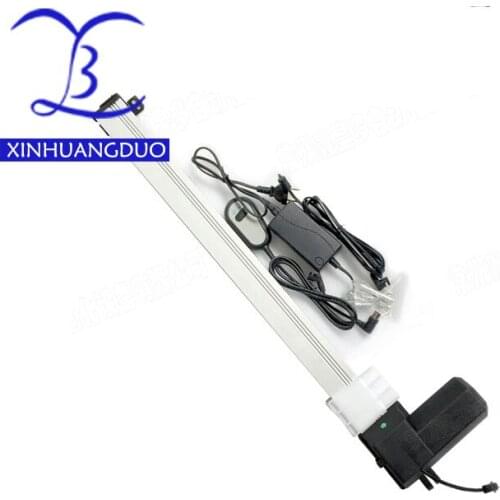 800mm 32inchstroke slider block Electric linear actuator motor DC24V 20mm/s Heavy Duty Push 150Kg health bed TV lift+controller