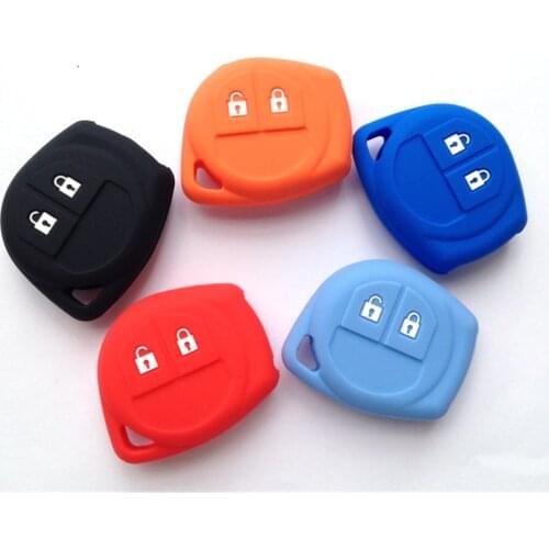 Car Key Cover Case For Suzuki 2 Buttons Swift Grand Vitara Amagatarai Shangyue SX4 Liana Alto Lgins Esteem Baleno GR Accessories