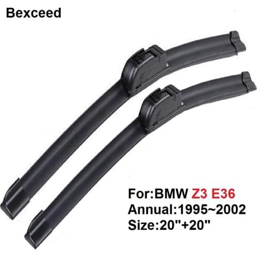For BMW Z3 (E36) 20"+20" Bexceed of car windshield windscreen wiper blade 1995 1996 1997 1998 1999 2000 2001 2002