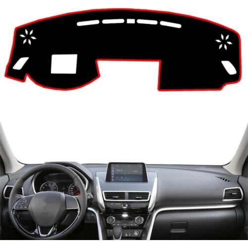 For Mitsubishi Eclipse Cross 2018 2019 Dashboard Cover Mat Pad Dash Dashmat Sun Shade Instrument Protect Carpet Car Accessories