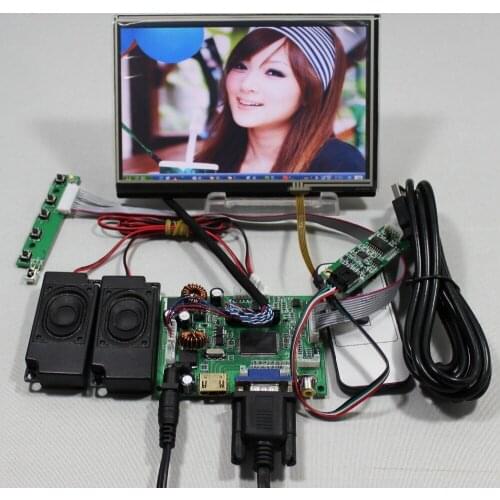 H DMI+VGA+2AV+Audio LCD driver board+7inch 1280x800 N070ICG-LD1/LD4+Touch screen