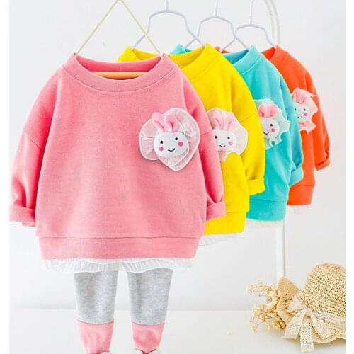 AmyaBaby Toddler Girls Clothing Sets Cartoon Long Sleeve Tshirt + Leggings 2pcs Infant Clothing Christmas Baby Girl Outfits