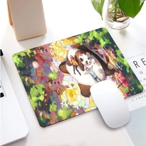 Anime Cartoon Hand Drawn Style Mouse Pad Gaming Accessories Notebook Genshin Impact Cute Keyboard Pad Desktop Non-slip MousePad