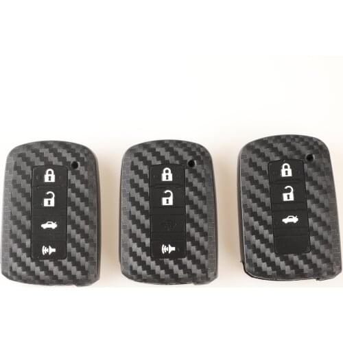 Kutery 10pcs 3/4 Buttons Silicone Key Fob Cover Case For Toyota Camry Corolla Avalon Rav4 Land Cruiser Auris Highlander Prius