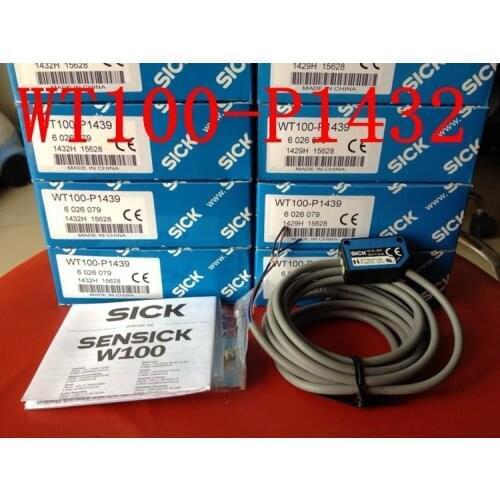 100% New Orignal SICK photoelectric switch WT100-2P1439 replace WT100-P1439/WT100-P1432