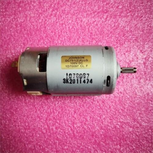 Original JOHNSON 42*75mm DC100V carbon brush motor large torque 150W 7512 DC motor