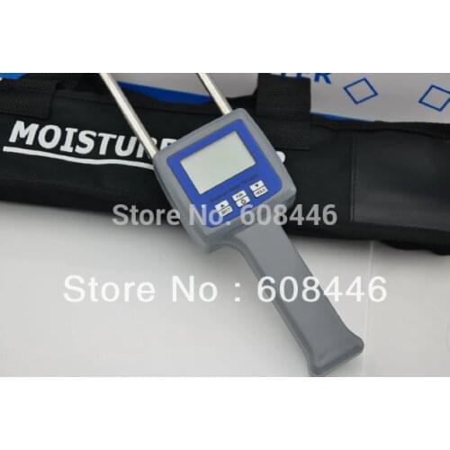 Professional 3Pcs/Lot Digital long probe TK100W Wood Sawdust Powder Hay Bale Peat Moisture Meter tester 0-80% hygrometer