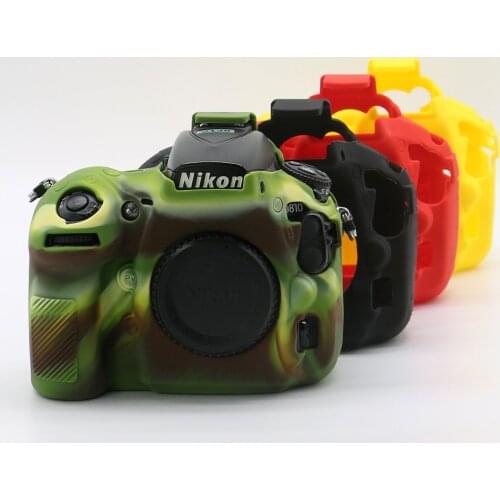 Silicone Armor Skin Case Body Cover Protector for Nikon D810 / D810A DSLR Digital Camera ONLY