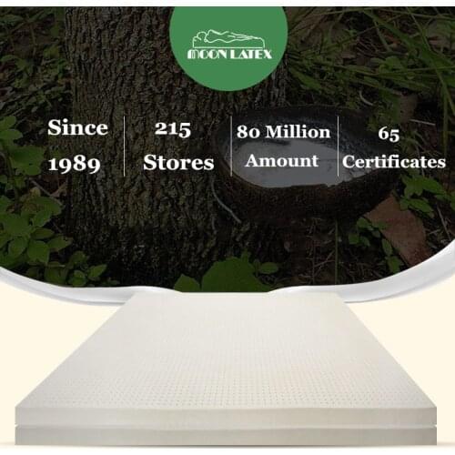 Thailand Natural 100 Latex Mattress Tencel Case Japan Tatami Mat Cervical Vertebra 7 Zone Body Pressure Release Baby Bed Mattres