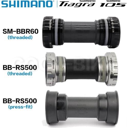 Shimano ULTEGRA 105 TIAGRA SORA SM BBR60 RS500 Hollowtech II Road Bicycles Bottom Bracket 68mm ROAD BIKE BB-RS500 SM-BBR60