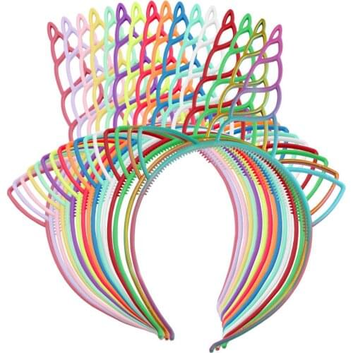 1pcs Fashion cartoon holiday headband children unicorn headband Christmas party headband holiday hair accessories