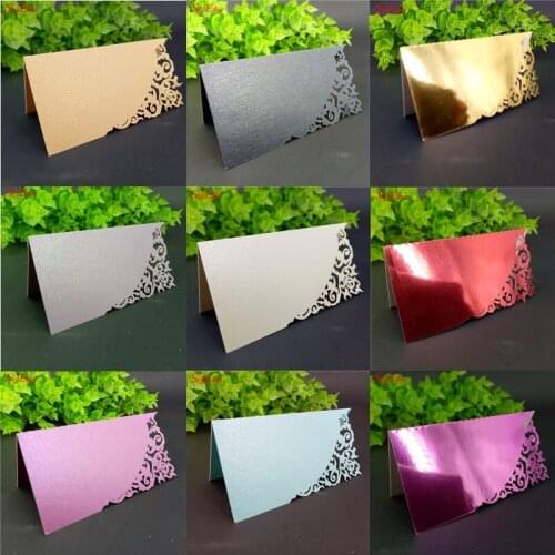 10/50/100Pcs Wedding Name Card Place Card Wedding Party Decoration Favor Seat Card 2021 5z
