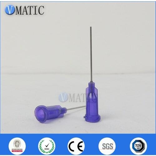Free Shipping 100Pcs Dispensing Needles 21G Syringe Needle Tip 1 Inch Tubing Length Syringe Needles