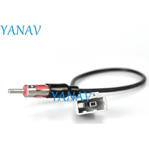 13-004 Wire Harness Adaptor ANTENNA ADAPTER CABLE FOR-SUBARU GT13(f)-DIN(m)Car Stereo Radio ISO Standard Connector Adapter