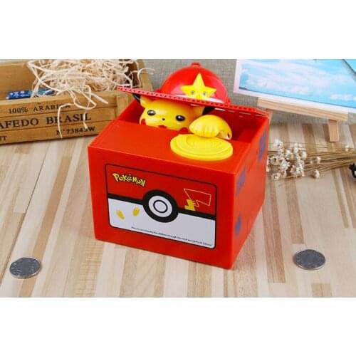 2018 Hot Sale Automated Piggy Bank Cat Steal Coin Bank Money Saving Box Gifts Digital Coin Jar Alcancia Cofre With Music