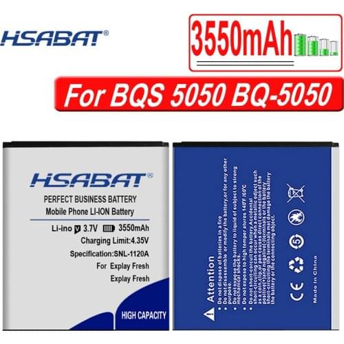 HSABAT 3550mAh BQS-5050 Batteries For BQ BQS 5050 BQ-5050