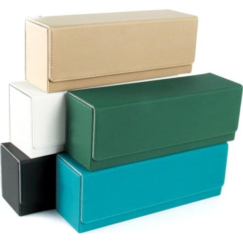 PU Leather Box Super Large Card Case Deck Box Board Game Cards Mtg Pokemon Yugioh TCG Binders: 400