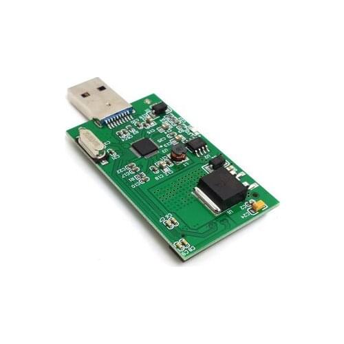 MSATA to USB3.0 Solid-state Drive Conversion Card Without Shell MINI PCI-E SSD Hard Drive Adapter Card
