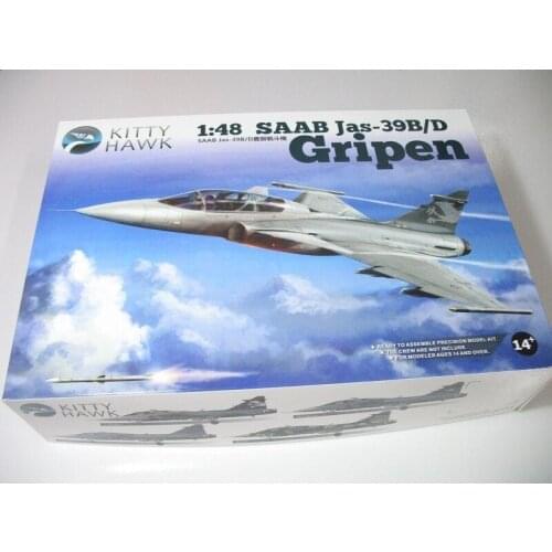 Kitty Hawk KH80118 1/48 SAAB JAS-39B/D Gripen Model Kit