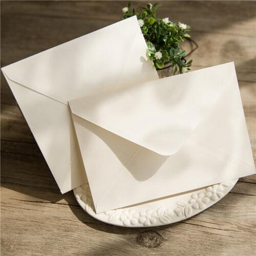 10pcs/pack Wedding Invitation Card Envelope for Wedding Party Celebration Birthday V Shape Design Greeting Cards Gift Envelope