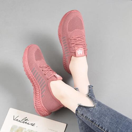 Shoes Women Fashion Lightweight Sneakers Outdoor Sports Platform Breathable Comfort Running Shoes Cushion