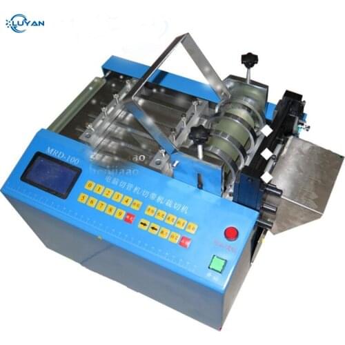 NEW Car Shrink Tube Hose Cable Cutting Machine 110v and 220v Heat Shrink Tubing Automatic Shearing Machine