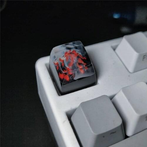 Newest Color Resin Black Mechanical Keycap For Keyboard RGB Backlit Computer Accessories Switch Pudding Set PC Gamer Office 2019