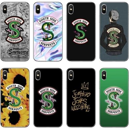 Soft Case For Huawei P30 P20 Pro P10 P9 P8 Lite Y5 Y6 Y7 Y9 P Smart Plus 2018 2019 South Side Serpents Riverdale Phone Case