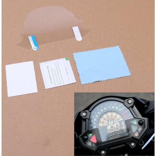 Motorcycle Instrument Sticker Dashboard Screen Monitor Protective Film Wear-resistant for Kawasaki Z650 Z900 2017