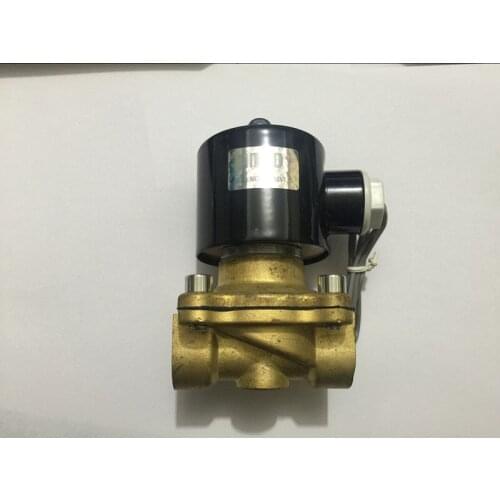 New Brass 2W160-15 1/2" Electric Solenoid Valve Water Air Fuels Gas Normal Closed Alloy DC12V,DC24V or AC110V