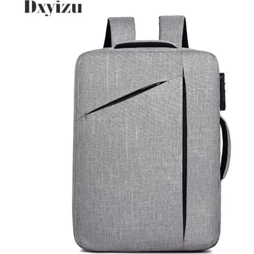 Leisure Casual Solid Backpack School Bag Anti Theft Men For Teenage Backbag Travel Daypacks Male Leisure Backpack Mochila