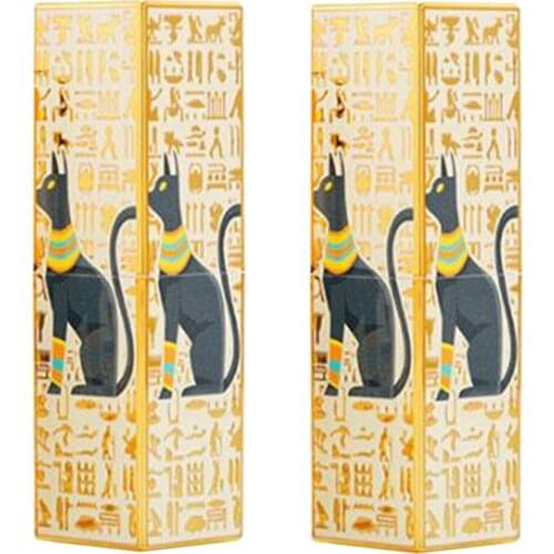 2pcs Empty 3D Printed 12.1mm Plastic Lipstick Tubes DIY Lip Balm Bottles Vials